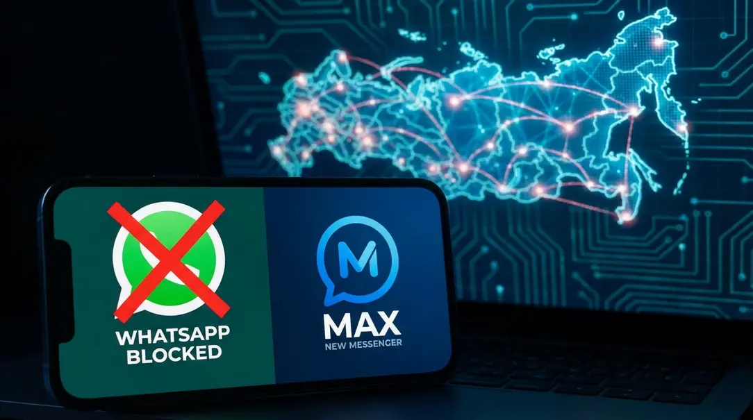 Image showing WhatsApp Russia Ban MAX Alternative