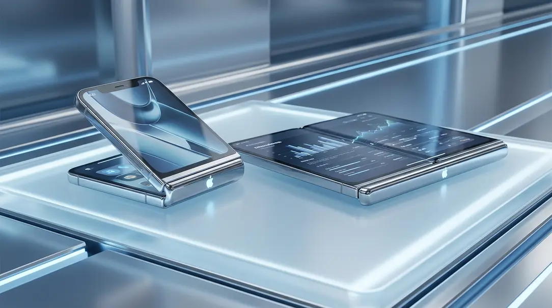 Image showing Apple Foldable Phones Concept