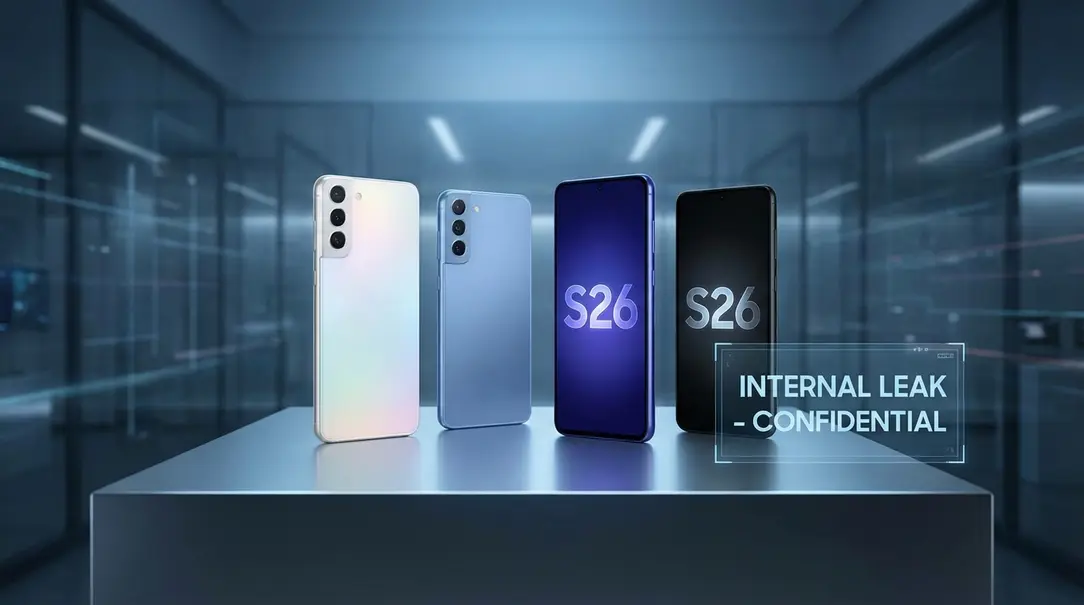 Image showing Samsung Galaxy S26 Leaked Colors and Design