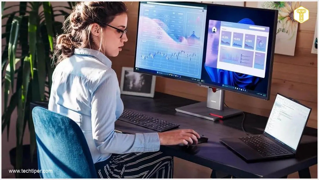 Image showing Lenovo ThinkVision P40WD-40 Monitor Featured Image