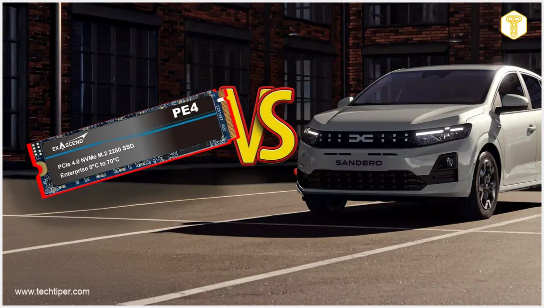 Image showing High-Capacity SSD Versus Car Price