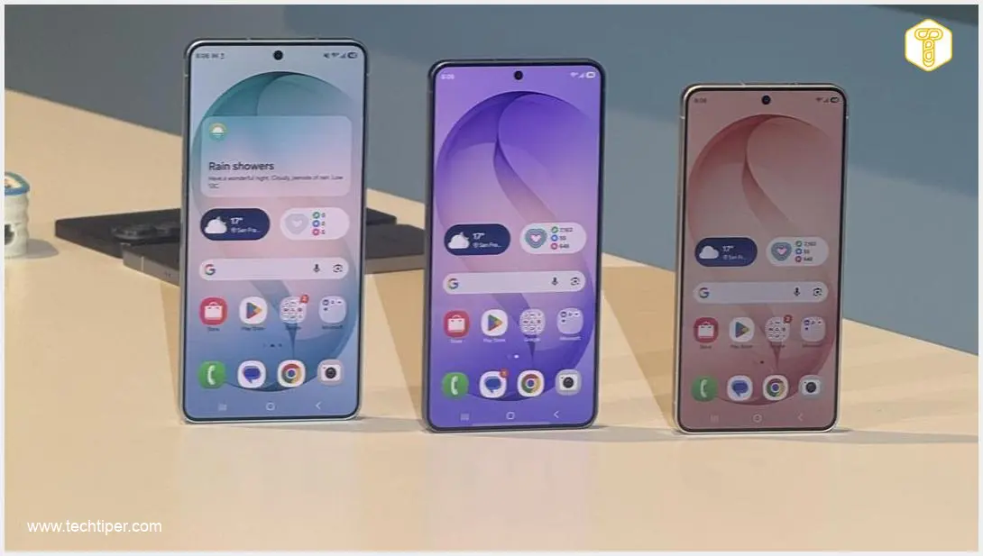 Image showing Samsung Galaxy S25 smartphone displaying One UI