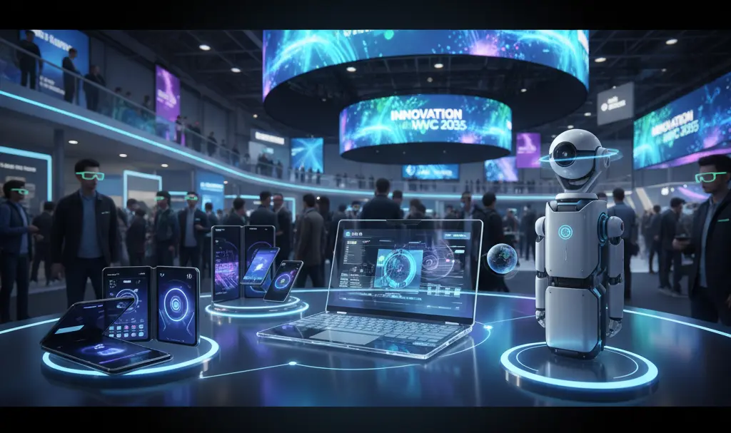 Image showing Futuristic Tech at MWC 2026