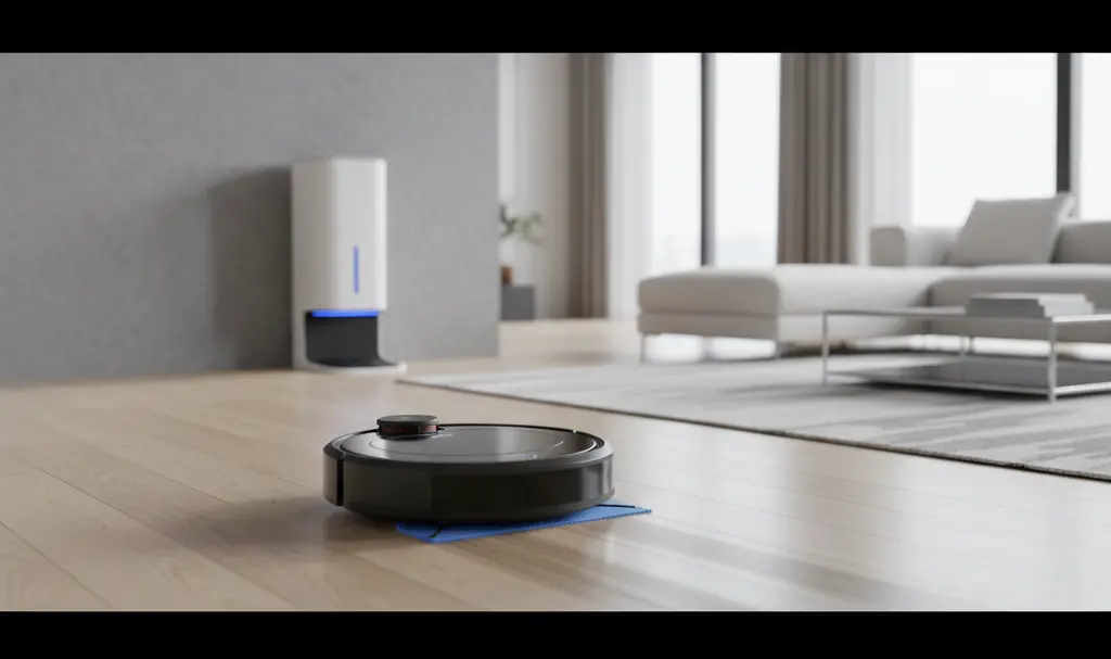 Image showing ILIFE A30 Pro Robot Vacuum Cleaner with Dock