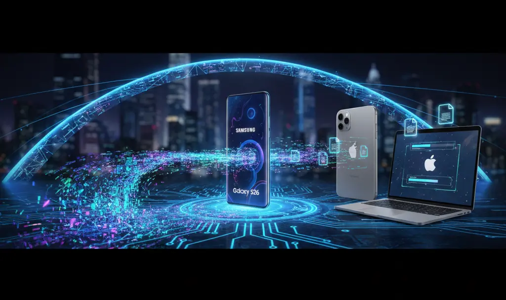 Image showing Samsung Galaxy S26 Quick Share AirDrop Integration