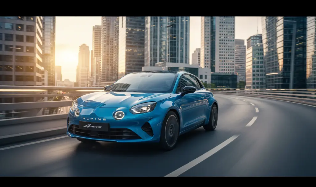 Image showing Alpine A290 GTS Electric Hot Hatch in City