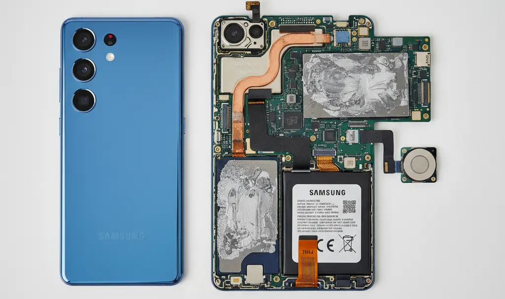 This is what the Galaxy S26 Ultra looks like inside. Samsung improved two key features.