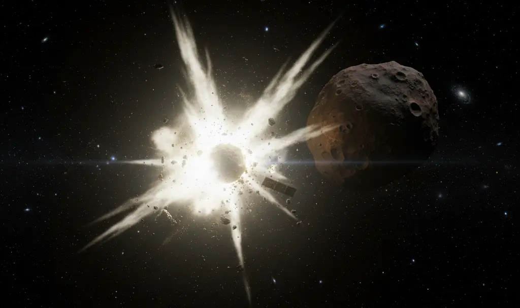 Armageddon-like Scene: NASA Strikes an Asteroid