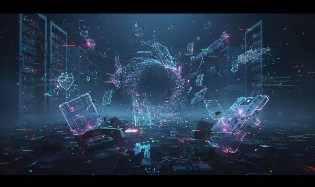 Image showing Digital Archive Shutdown Concept