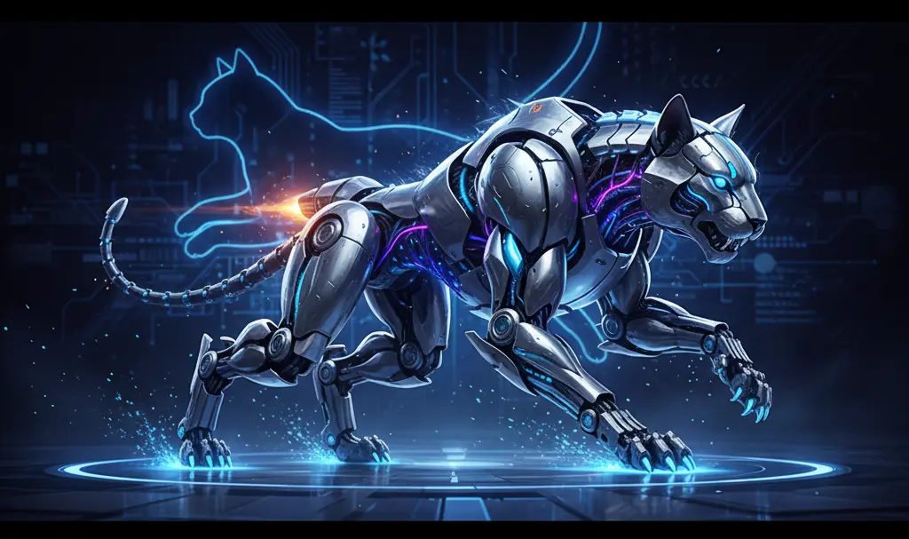 Image showing Agile Robot Inspired by Cat Landing Mechanics