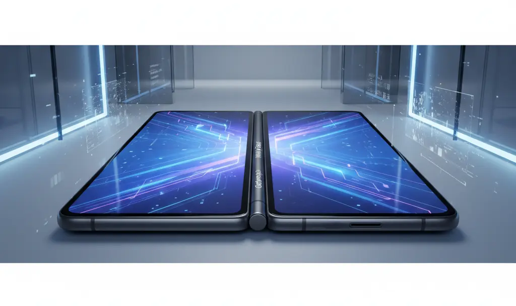 Image showing Samsung Galaxy Wide Fold Leaked Smartphone