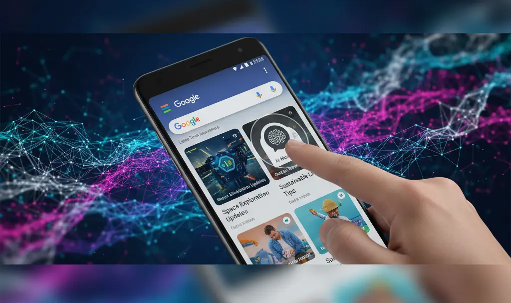 Image showing Google App AI Mode History Feature