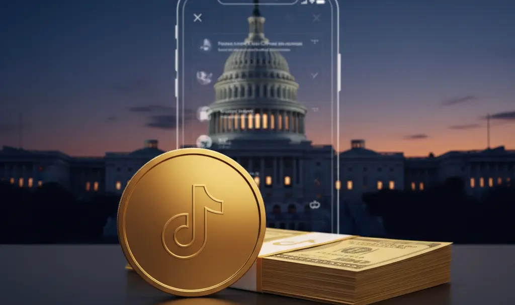 Image showing TikTok U.S. Deal Fee Controversy