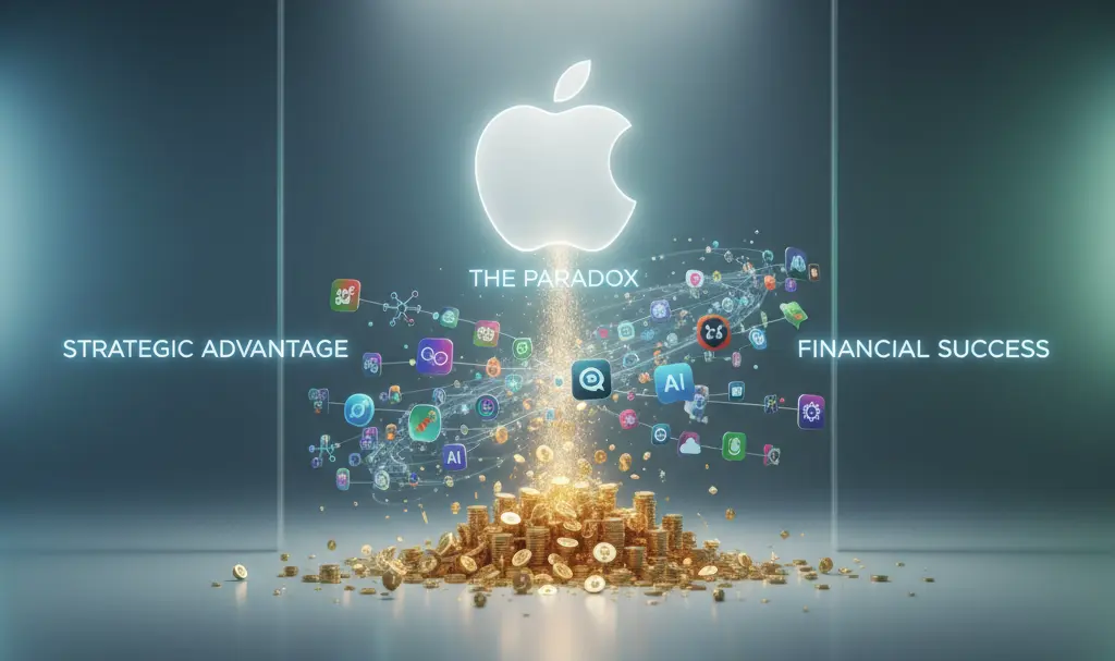Image showing Apple's AI App Store Profit Paradox