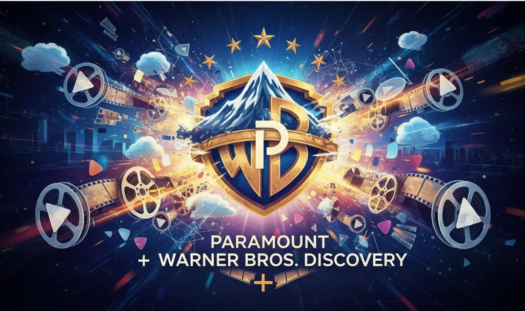 Image showing Paramount Warner Bros Discovery Merger Impact