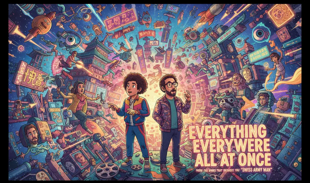 Image showing The Daniels New Sci-Fi Action Comedy Movie Poster Concept