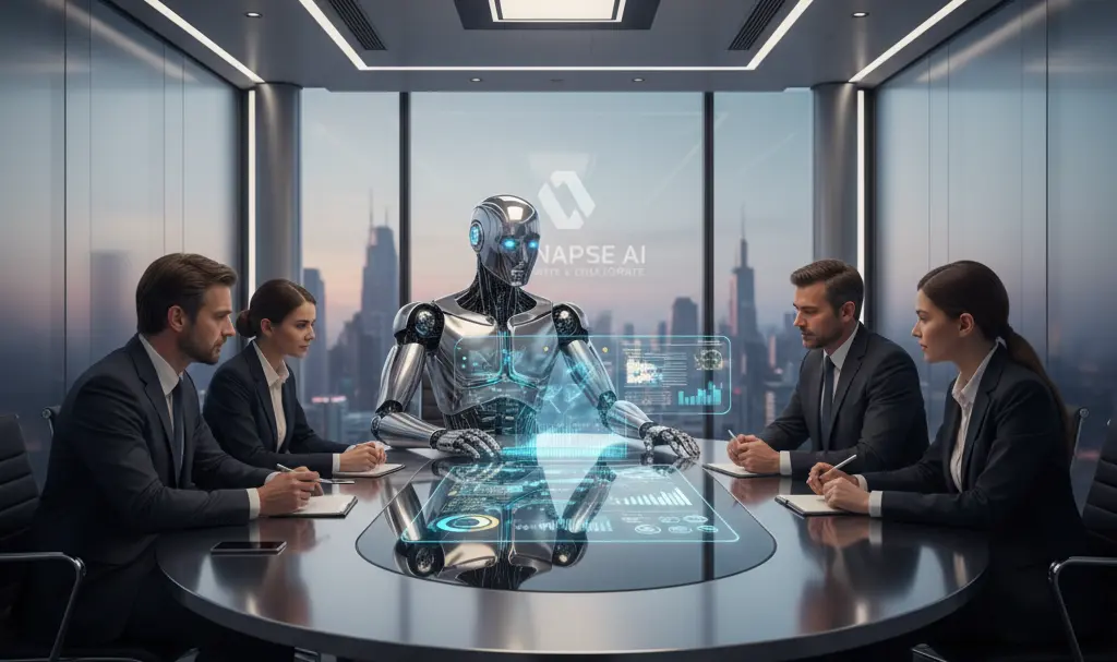 Image showing AI Assistant in a boardroom