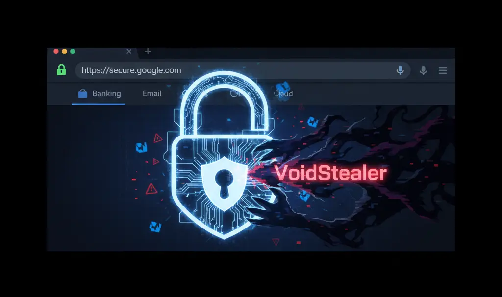 Image showing Google Chrome Password Security Threat