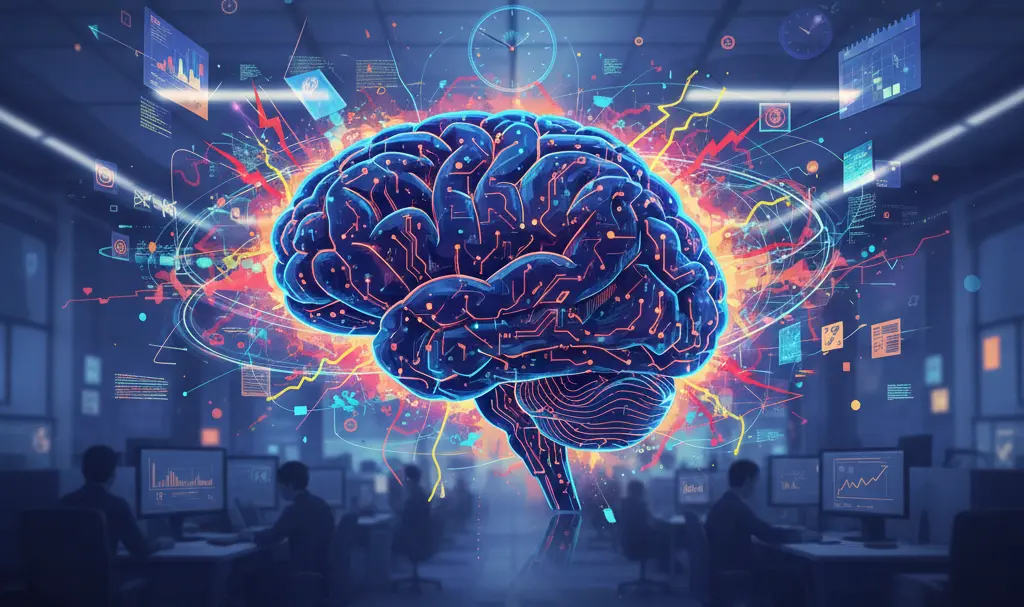 Image showing AI Brain Fry and Mental Fatigue