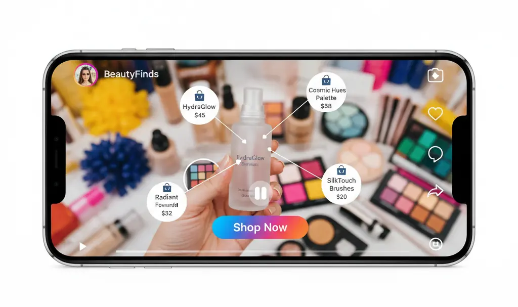 Image showing Instagram Reels Shopping Integration