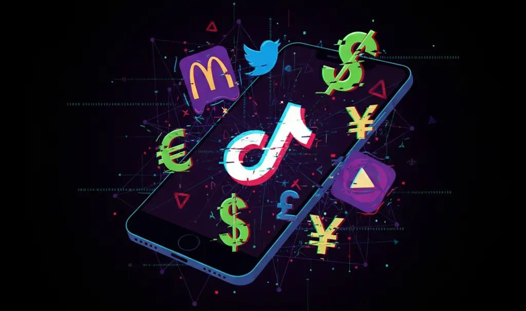 Image showing TikTok Scam Warning Illustration