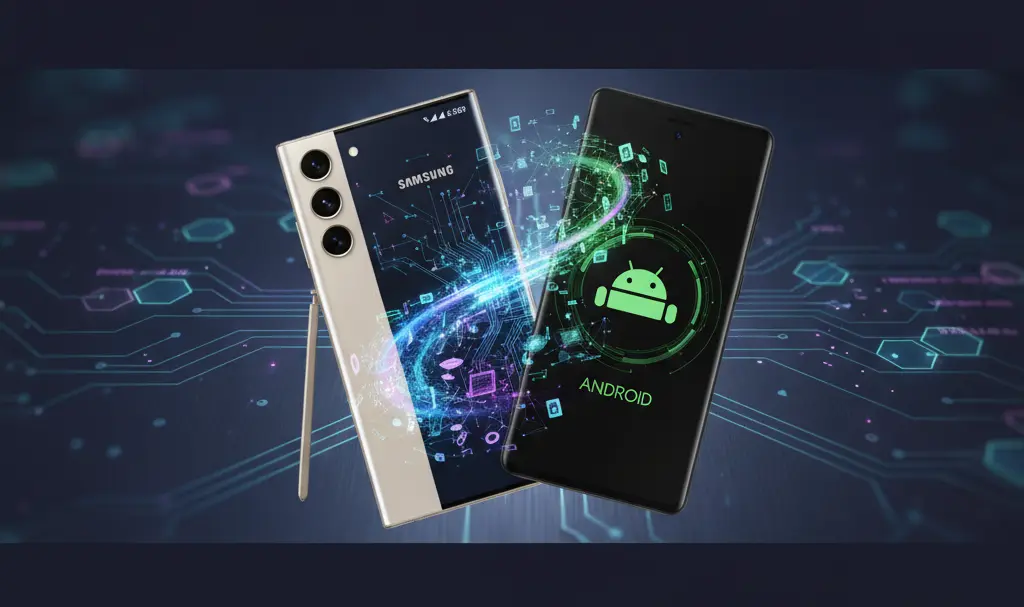 Image showing Samsung and Google NameDrop-like Feature