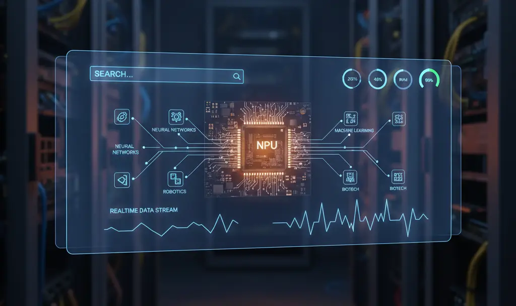 Image showing Windows 12 AI Future Operating System Concept