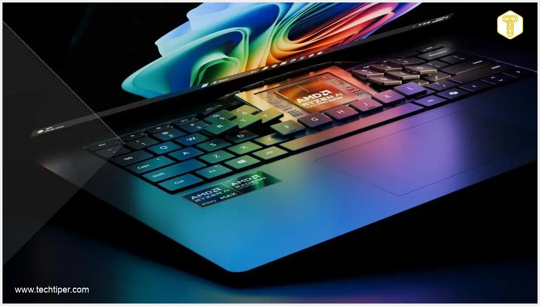 Image showing AMD AI processor productivity research