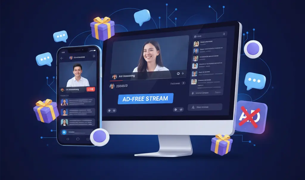 Image showing YouTube Live Stream Updates Ad Free