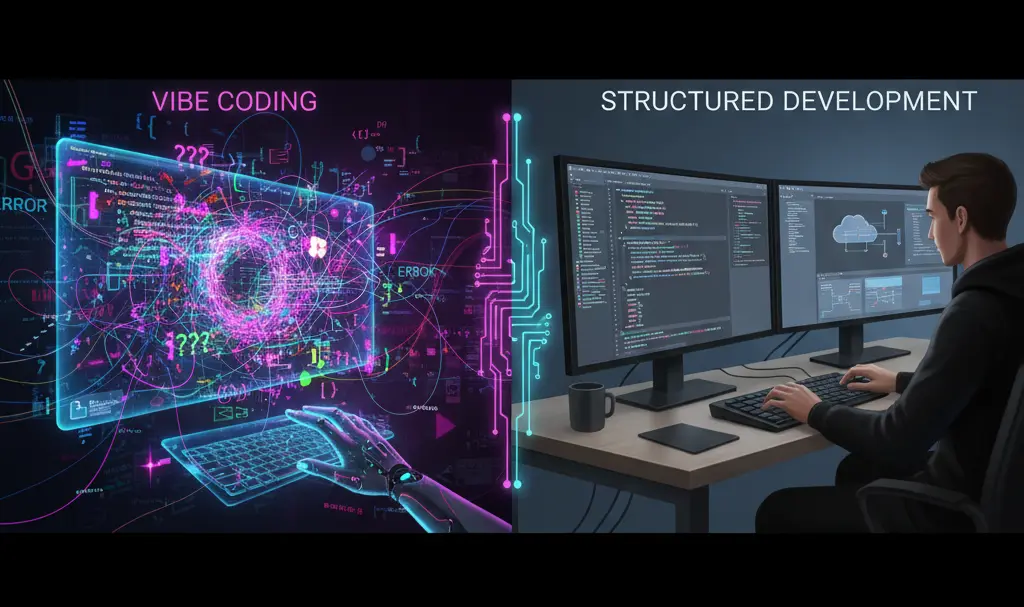 Image showing vibe-coding-decline-traditional-programming
