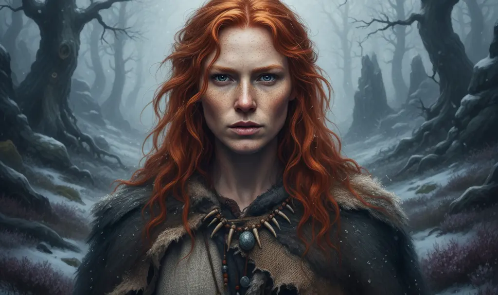 Image showing red-hair-evolutionary-advantage-ancient-human