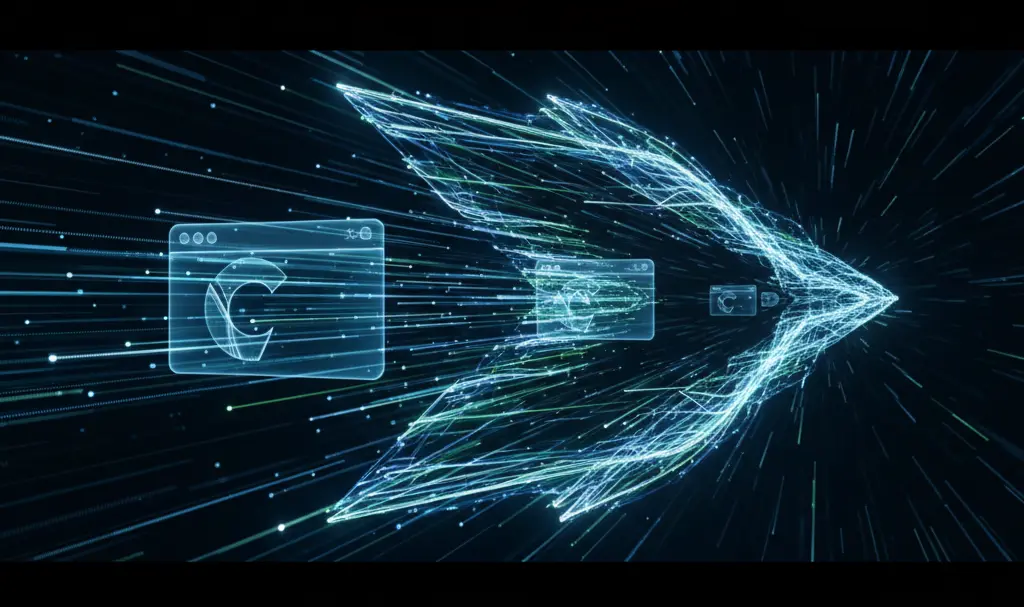 Image showing Chrome Speed Boost Concept