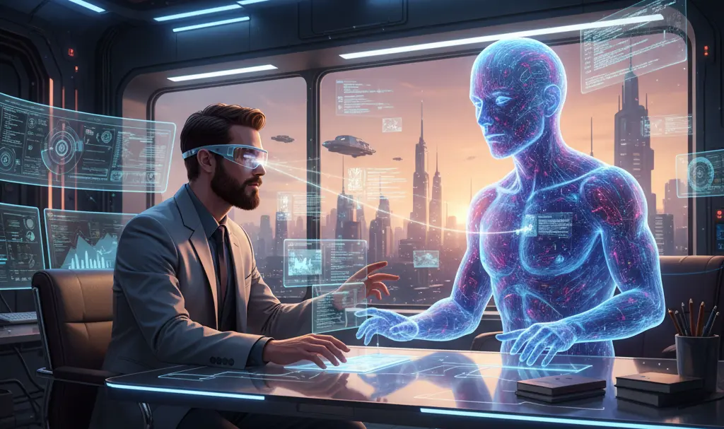 Image showing Human and AI Developer Collaboration