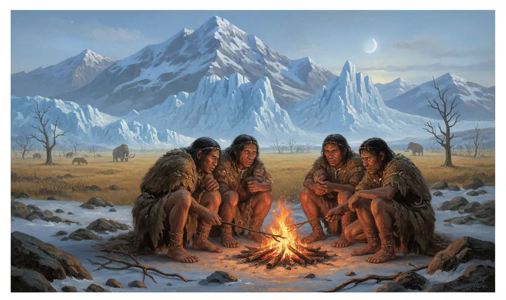 Image showing early-human-ancestors-pleistocene-bottleneck