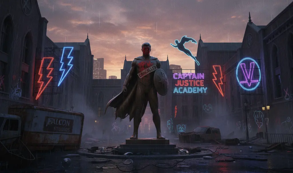 Image showing abandoned-superhero-university-campus-gen-v