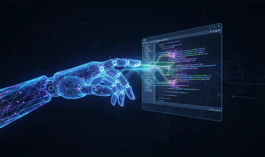 Image showing AI Code Injection