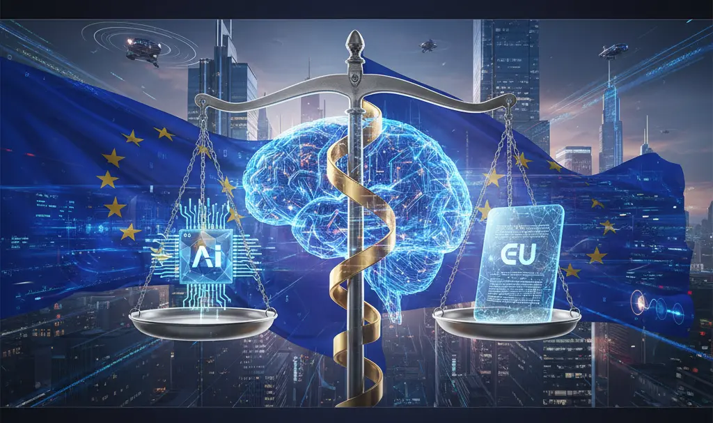 Image showing EU-AI-Act-technology-law-balance