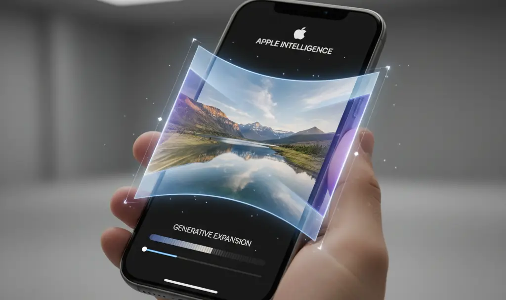 Image showing apple-ios-ai-photo-editor-concept