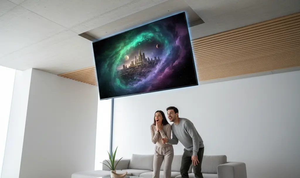Image showing Hidden Ceiling TV Discovery