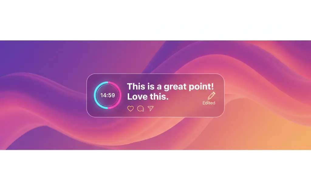 Image showing instagram-comment-editing-timer-illustration
