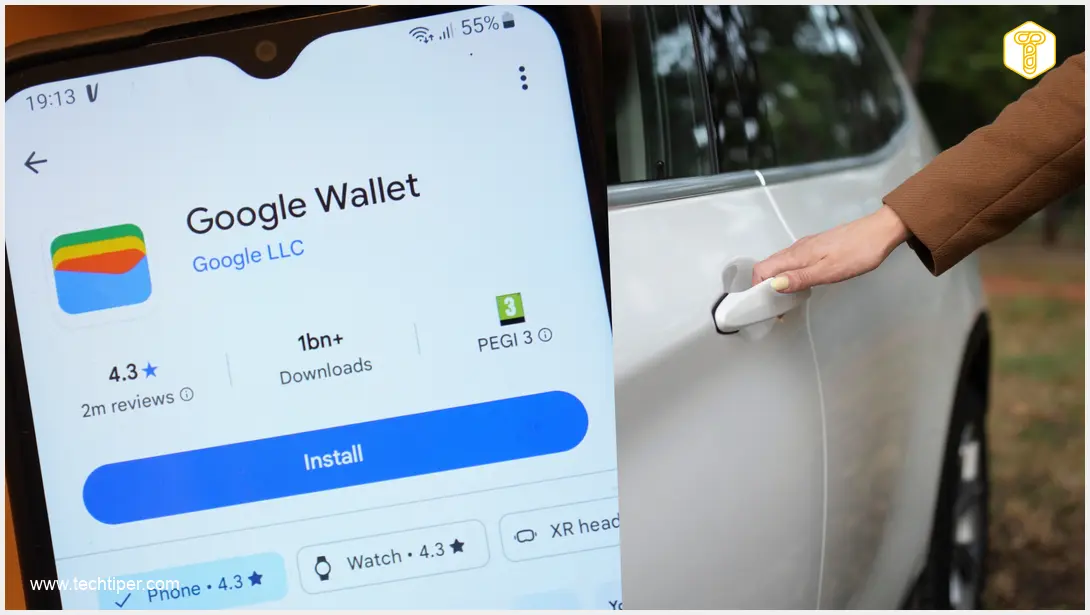 Image showing Google Wallet Car Key Sharing Update