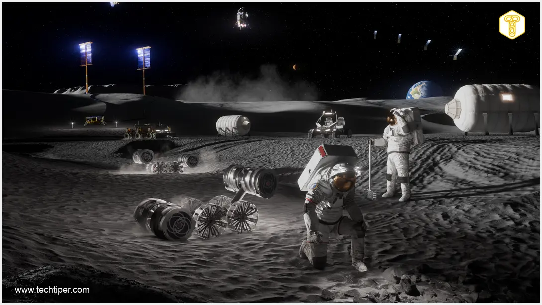 Image showing NASA Moon Base Concept