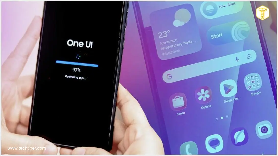 Image showing One UI 9 Security Warning