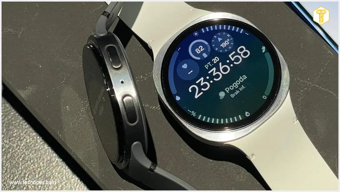 Image showing Samsung Galaxy Watch displaying AI health insights