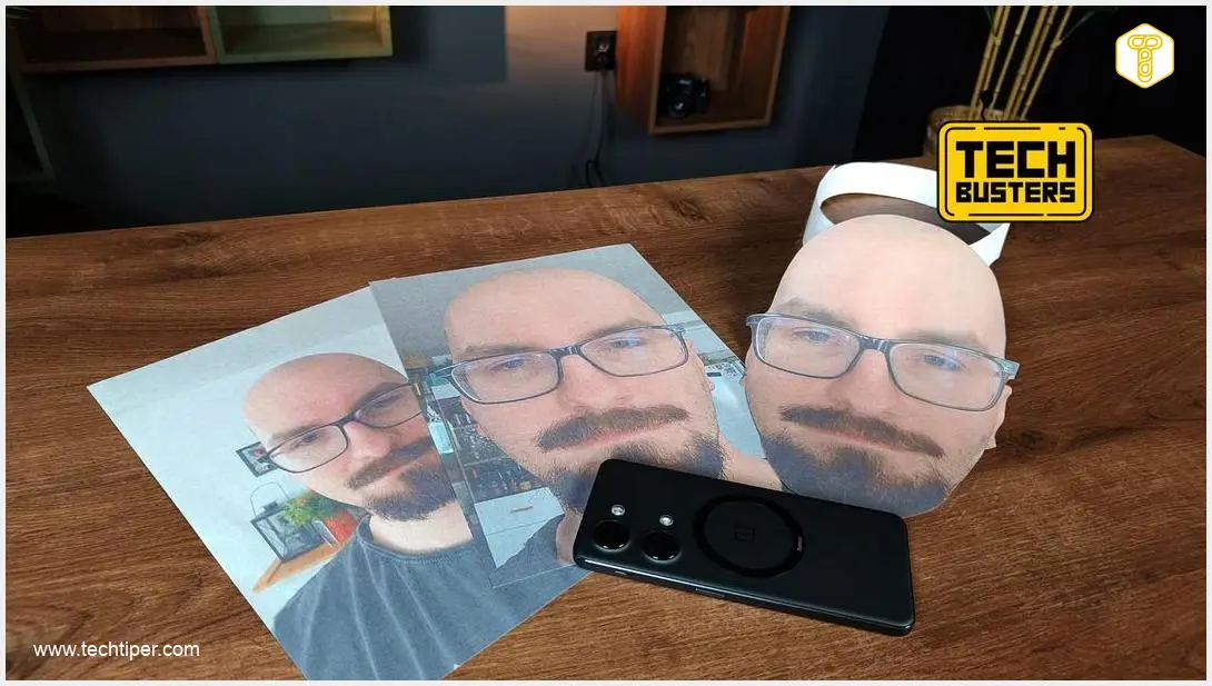 Image showing Smartphone Face Unlock Security Test