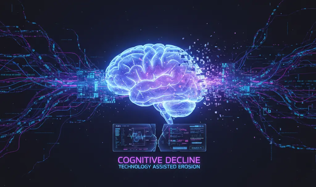 Image showing AI Brain Cognitive Impact