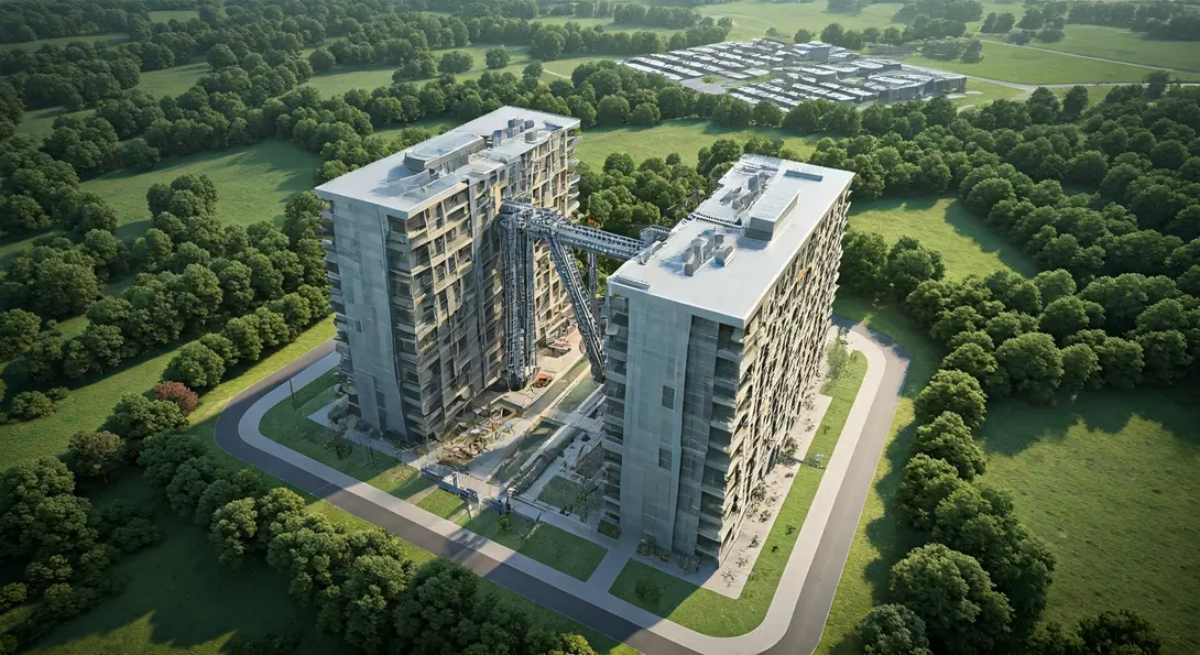 Image showing 3D Printed Residential Building in Bezannes