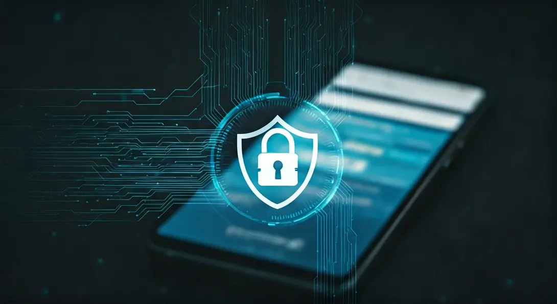 Image showing Cybersecurity Shield Over Online Booking