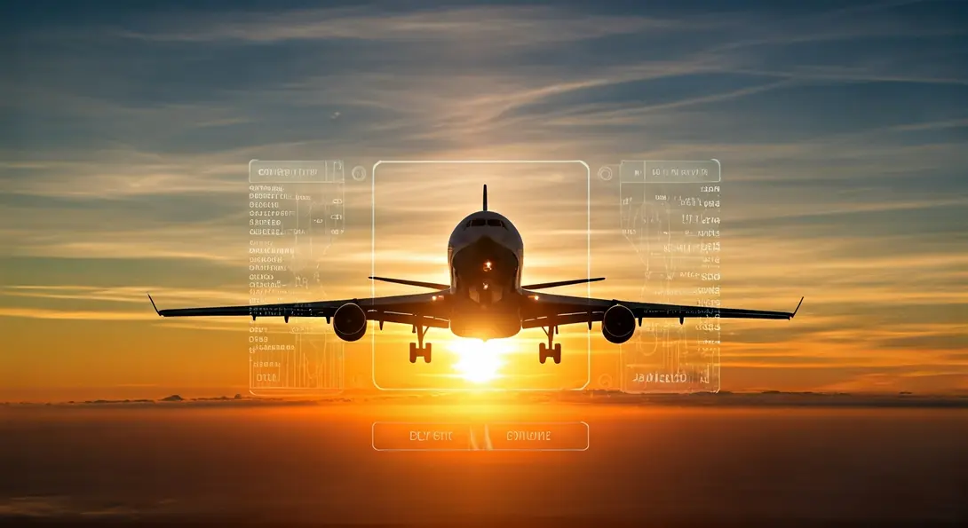 Image showing Digital Threat on Aircraft