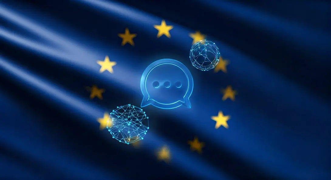 Image showing EU AI Integration Whatsapp